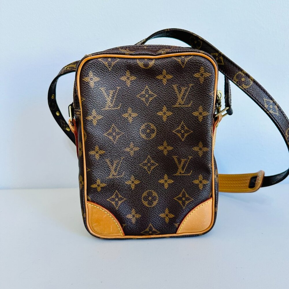 LOUIS VUITTON MONOGRAM CANVAS AMAZONE CROSSBODY BAG TH1020 - Picture 5 of 16